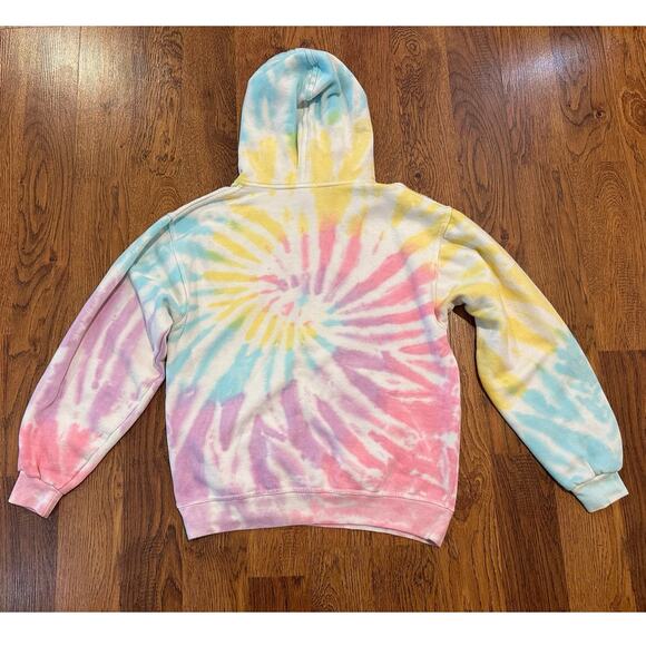 Happy Kids Long Beach WA Tie Dye Hoodie – Girls Size XL Beach Layers - Picture 2 of 10